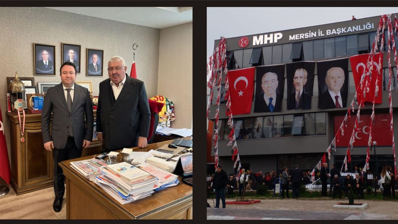 MHP Mersin İl Başkanı Ömer Gürsoy oldu. 