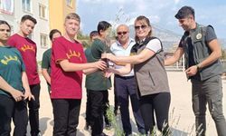 Anamur Orman İşletme Müdürlüğünden Şehit İbrahim Armut Fen Lisesine Ziyaret