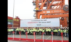 MIP 25 milyon TEU’nun üzerinde konteyner elleçleyerek yeni bir kilometre taşına ulaştı