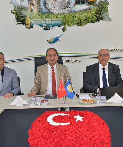 Mersin’de Doğu Akdeniz Ormancılık Araştırma Enstitüsü Müdürlüğü ile Toplantı Yapıldı