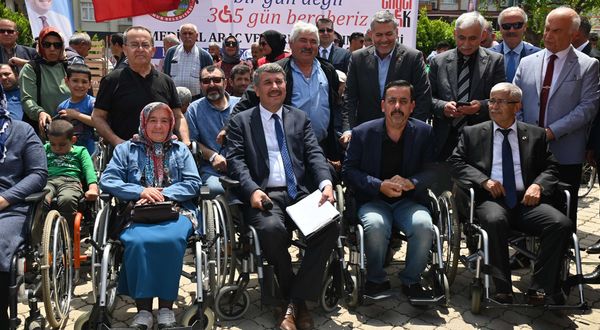 Anamur Belediyesi Engelli Vatandaşlara Medikal Araç Dağıtımı Gerçekleştirdi.